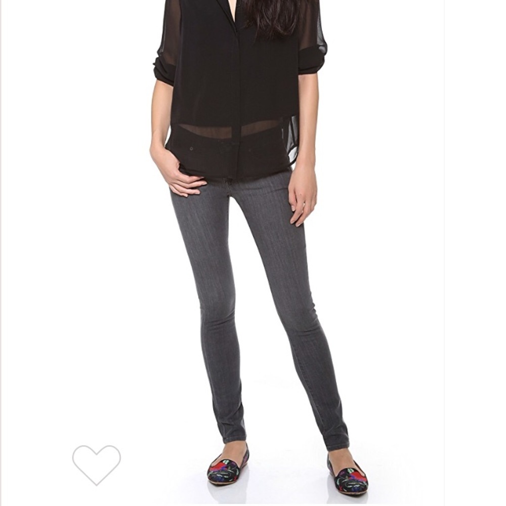 Joie Midrise skinny in smoke size 25